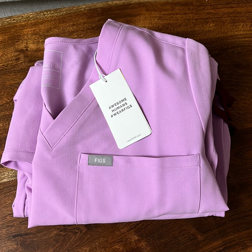 Figs scrub set. Dusk. Limited edition. Caterina and Zamora.